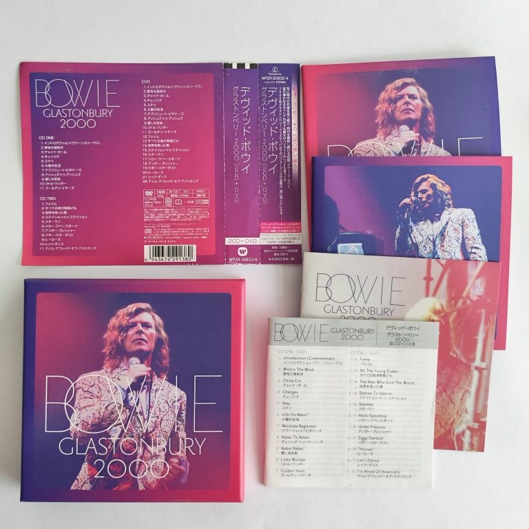 David Bowie – Glastonbury 2000 (2 CD’s + 1 DVD) – Retrokromos