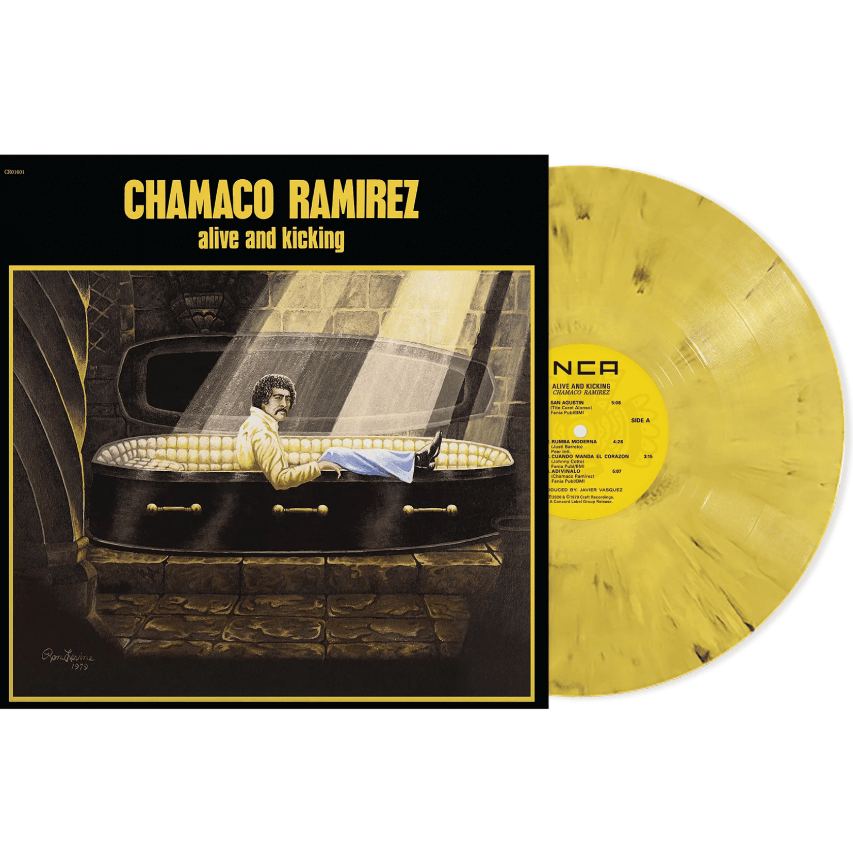 CHAMACO VIVO Y COLEANDO RUMBA AMARILA LP EXCLUSIVO DE LA FANIA