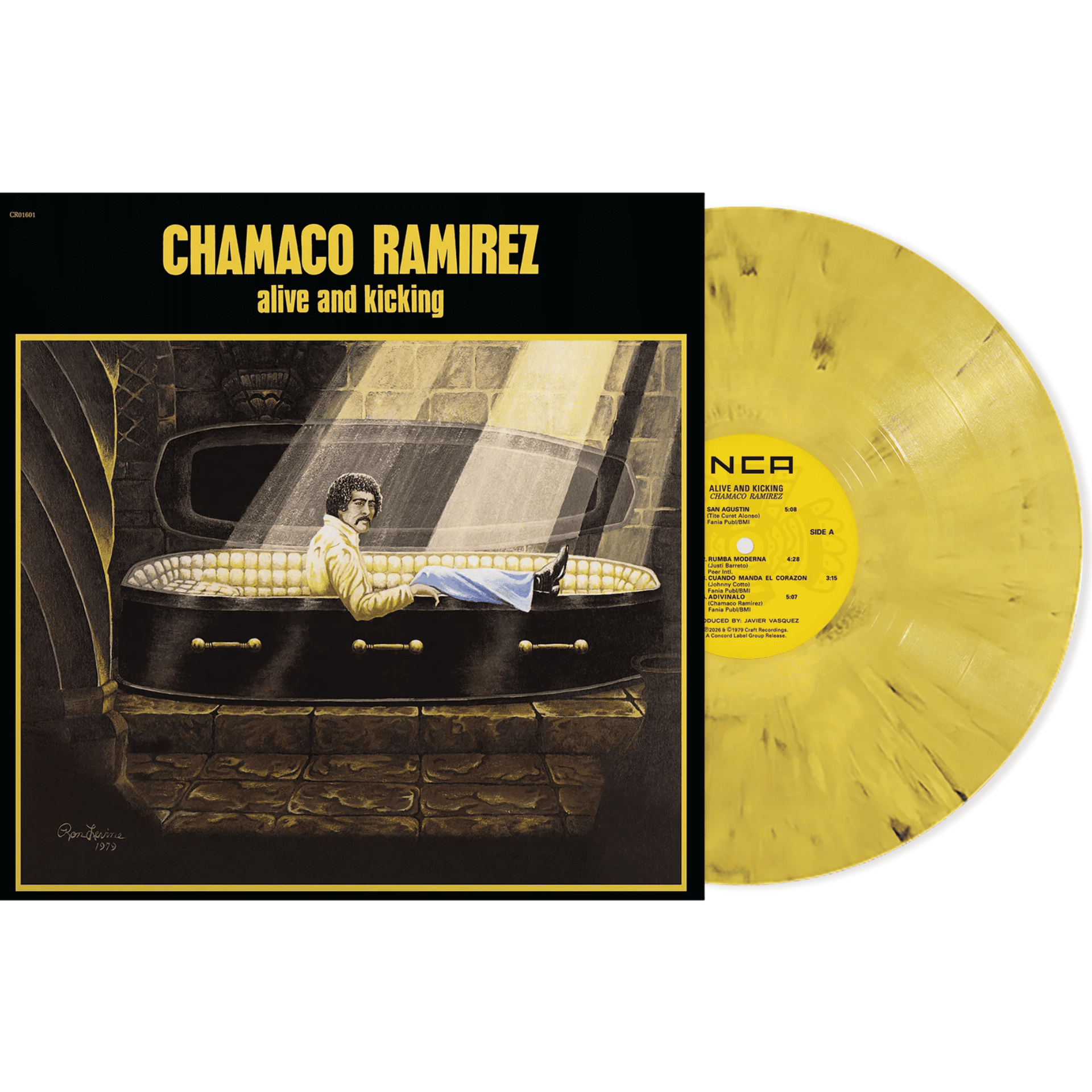 Chamaco Ramírez - Alive And Kicking (LP Color Rumba Amarila