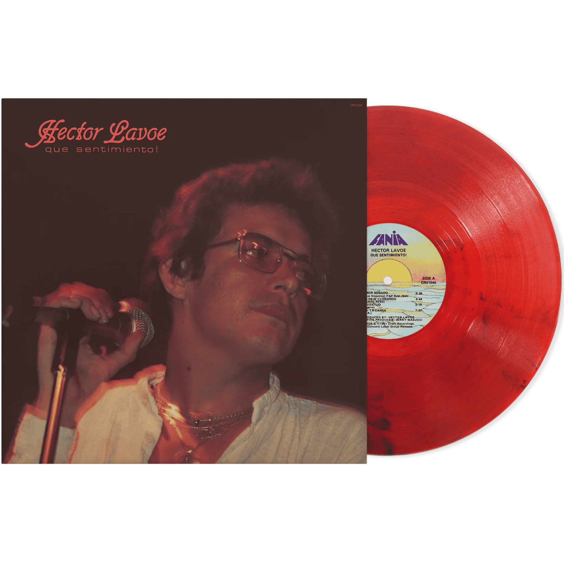 Hector Lavoe - ¡Que Sentimiento! (Rojo Amor Color LP