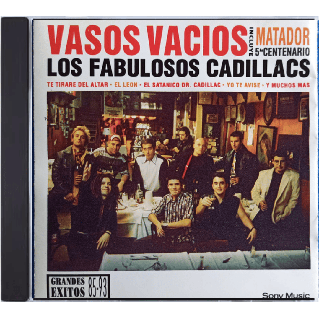 Los Fabulosos Cadillacs – Vasos Vacíos CD RETROKROMOS